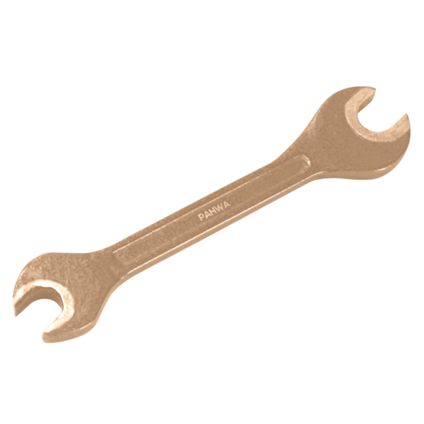 Pahwa QTi Non Sparking, Non Magnetic Double End Open Wrench - 3/8BS x 1/2BS DS-8002